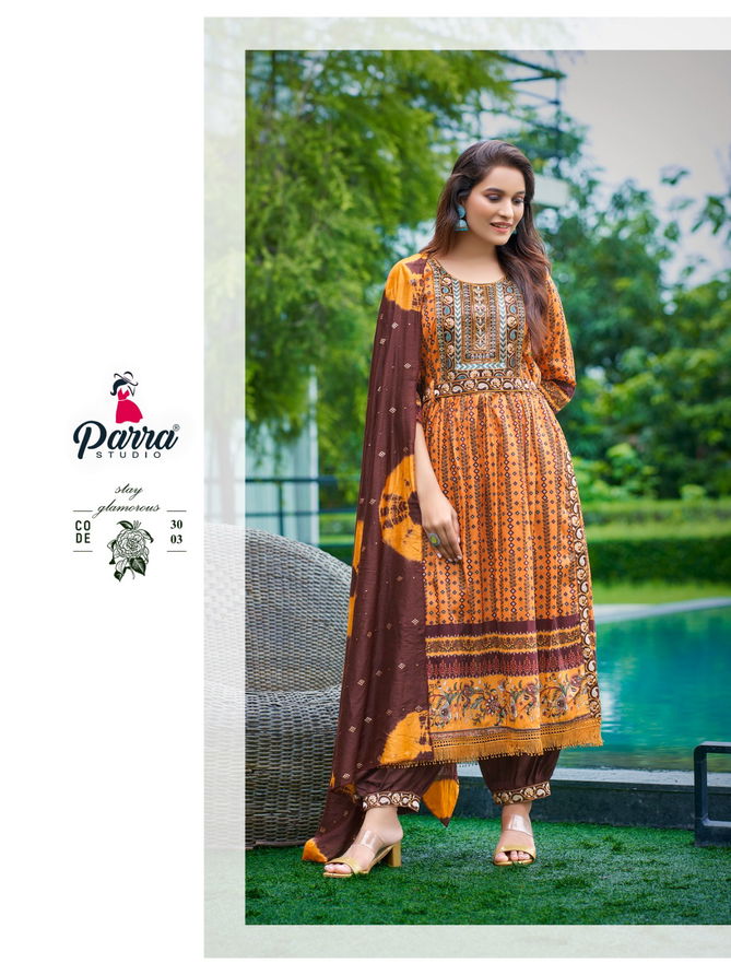 Parra Libas Nayra Cut Vol 3 Readymade Suits Catalog
